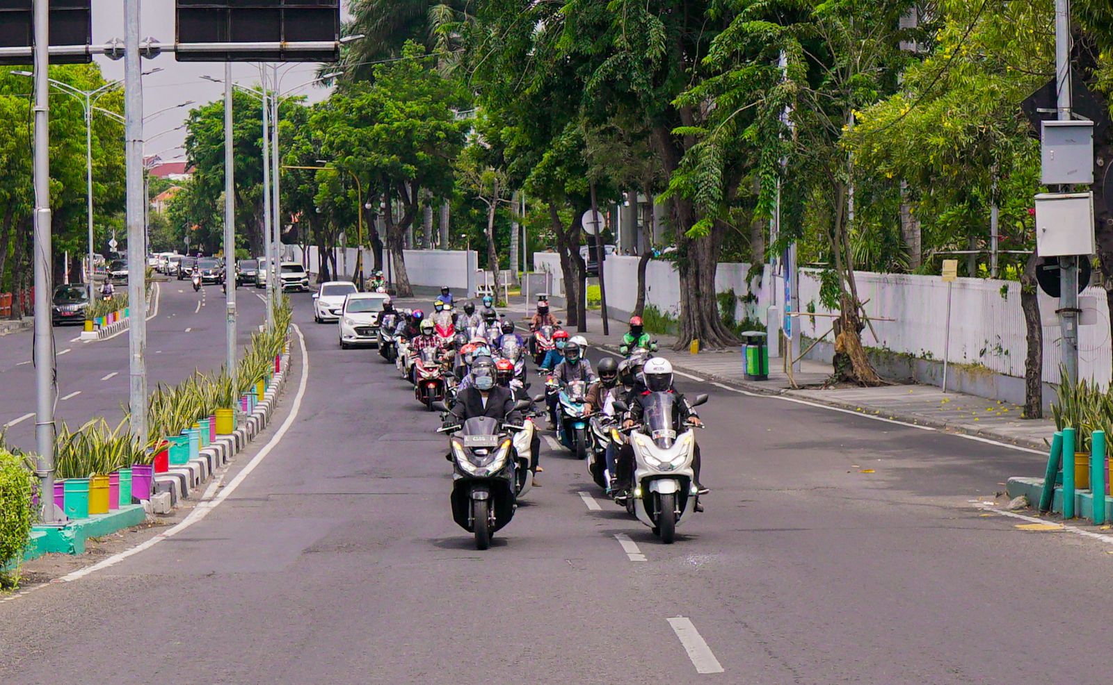 Jelajahi Ekowisata Mangrove di Surabaya, Bikers HPCI City Riding Sambil Berdonasi.